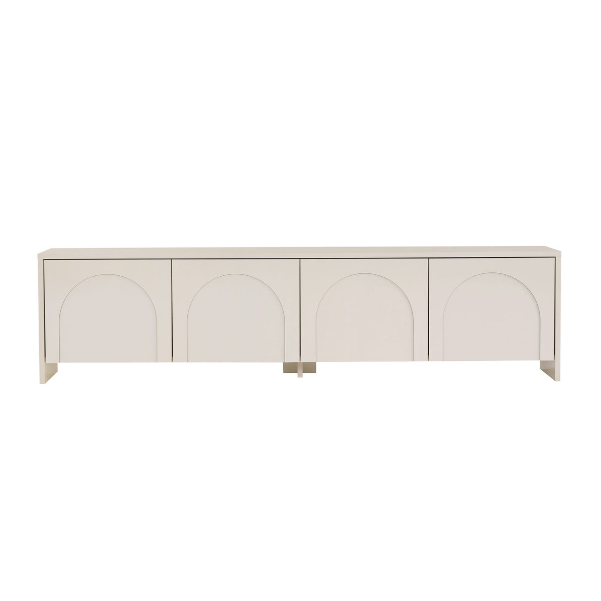 Mueble TV Aurelia crema 180 cm madera melaminada