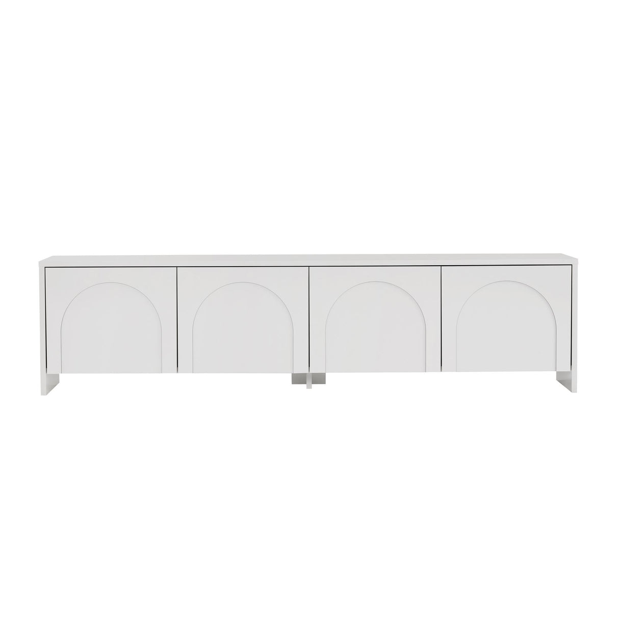 Mueble TV Aurelia blanco 180 cm madera melaminada