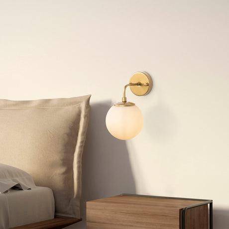 Aplique de pared Oro Vidrio Elio