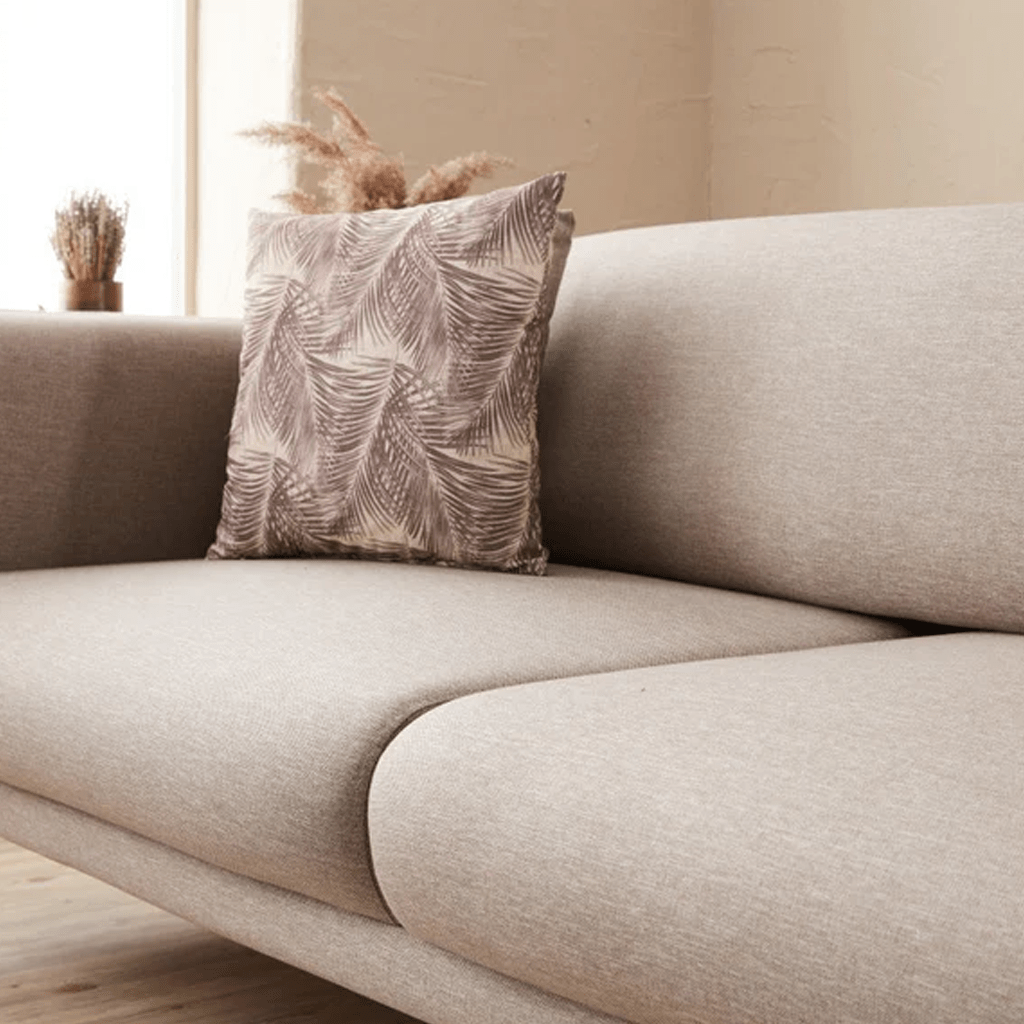 Banken - Slaapbank beige linnen stof 3 - zits - Venus - Dimehouse