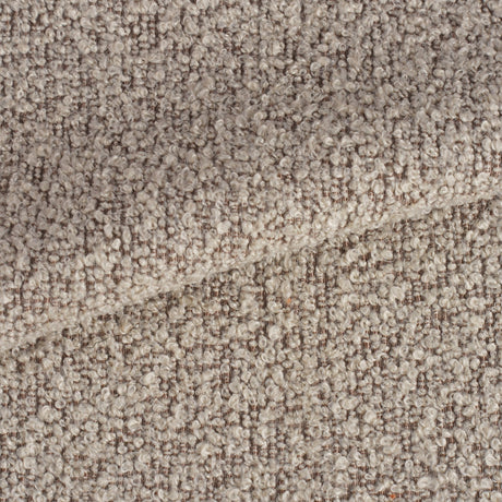 Juego de 4 Sillas de Comedor Escandinavas Latte Bouclé Tela Swift - Sin Apoyabrazos