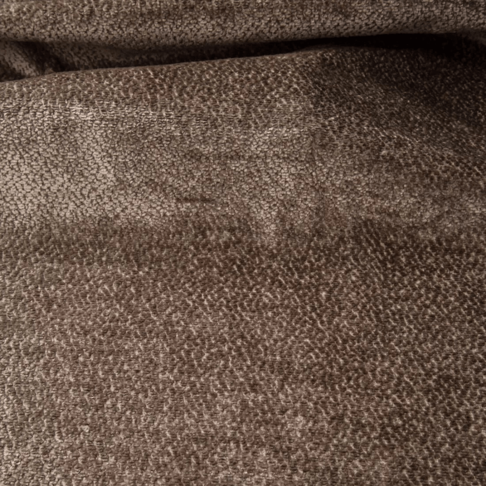 Banken - Hoekbank met hoge poten taupe velvet Chloe - links - Dimehouse