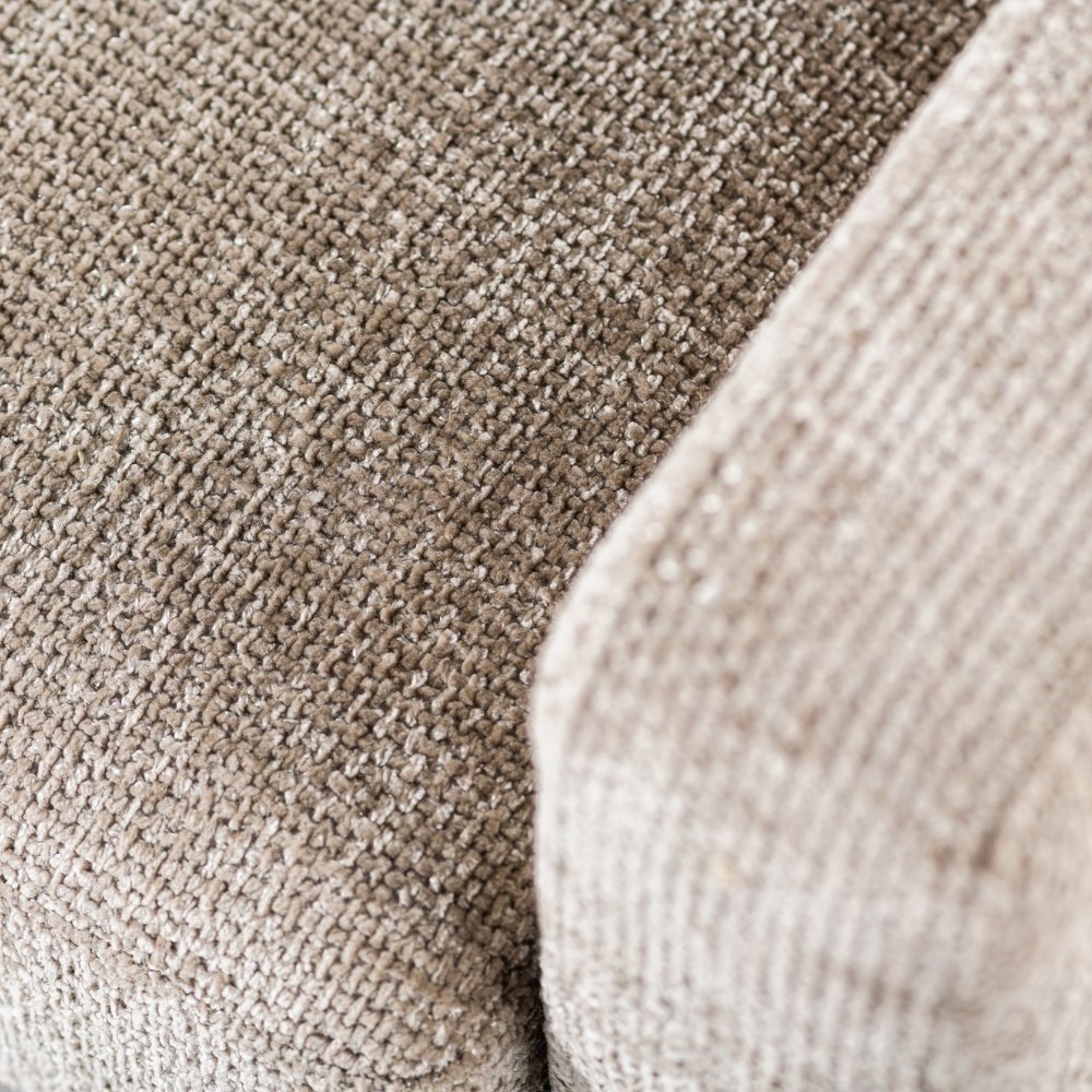 Sillón Flora DH Interior Beige Tela Detalle fotográfico atmosférico