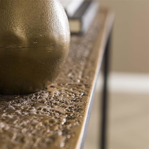 Tocador Lizzy DH Interior Bronce L x An x Al 82x80x30 Bronce Foto atmosférica vista frontal en diagonal