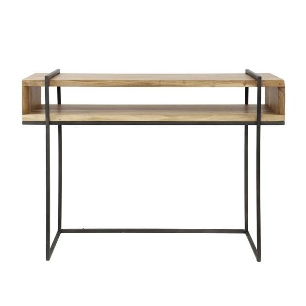 Tocador Jojo DH Interior Acacia L x An x Al 116x41x28 Madera de acacia Blanco fotografía vista frontal