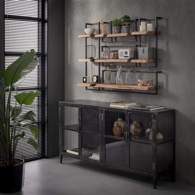 Estante de pared Aberdeen DH Interior Acacia L x An x Al 66x33x11 Madera de acacia Foto atmosférica en situación