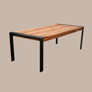 Mesas de comedor de madera de mango