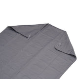 Colchón inflable para 2 personas con sistema de inflado incorporado 205x140x10 cm Dimehouse Gris L x An x Al 33x17x17 Nylon Blanco foto detalle