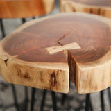 Mesa auxiliar Arbor DH Interior Acacia L x An x Al 68x38x12 Madera de acacia Detalle fotográfico atmosférico