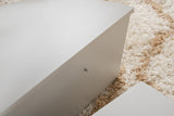 Salontafels - Ronde Salontafel Grijs Getrapt Melamine 90 cm Orin - Dimehouse