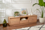 TV Meubels - TV Meubel Vanguard Atlantisch Dennenhout Melamine 160x42x29,5 cm - Dimehouse