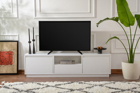 Muebles de TV Vanguard Naturel White Melamine 160x42x29.5 cm
