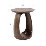 Bijzettafel Juno Acacia Bruin 45x45x56 cm