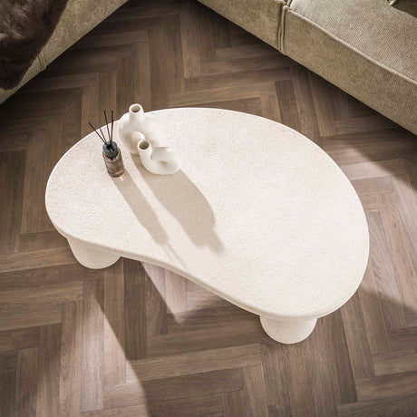 Salontafel Sinan XL marmer composiet 110 cm