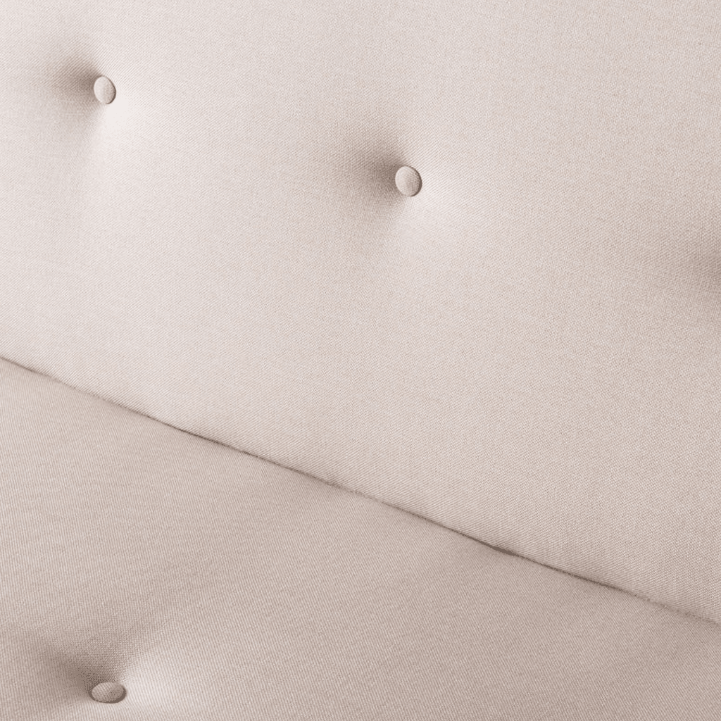 Sofá cama Zoly Crema Tela 3 plazas - 180 cm - Sin reposabrazos - Zoly