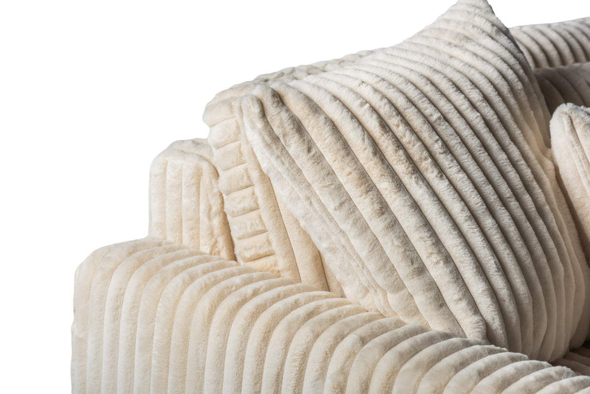 Sofá Nia DH Interior Beige Blanco foto detalle