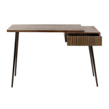 Kaptafel Elin - Massief Acacia Drift Brown 120 cm