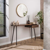 Kaptafel Elin - Massief Acacia Drift Brown 120 cm