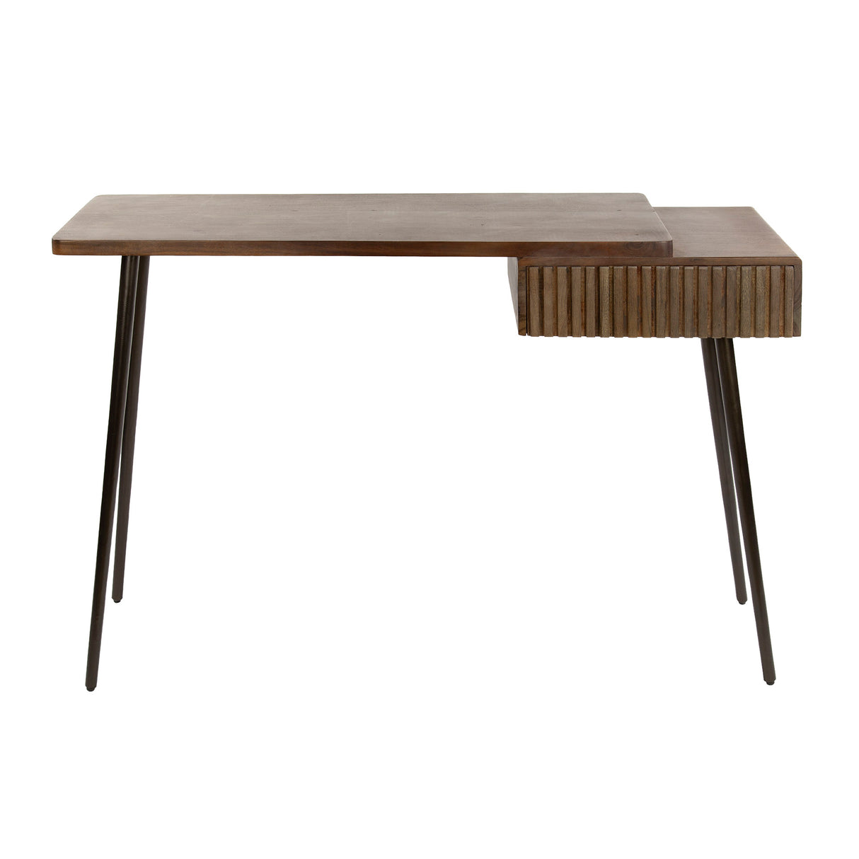 Kaptafel Elin - Massief Acacia Drift Brown 120 cm