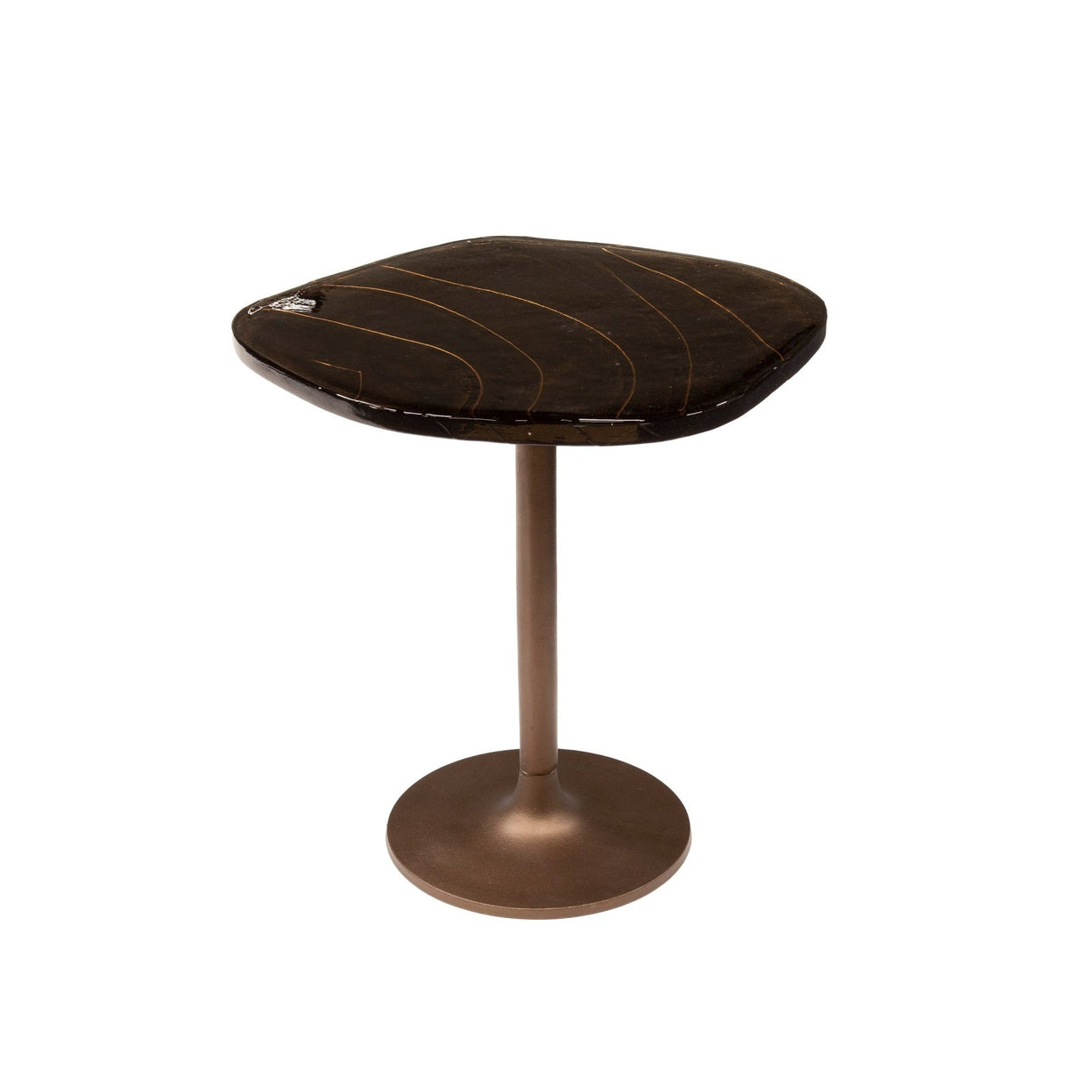 Mesita auxiliar Aris S – Cobre antiguo 53x42x50 cm 