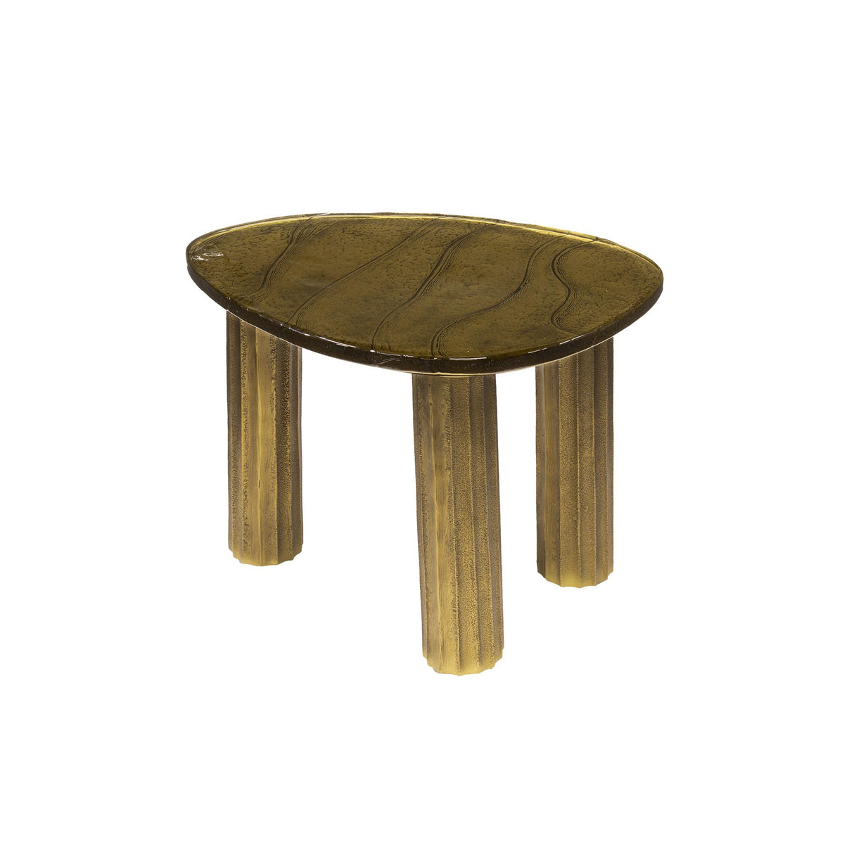 Salontafel Nova S - Antiek Goud 51x37 cm