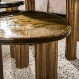 Salontafel Luna Antiek Goud 62x45x40 cm