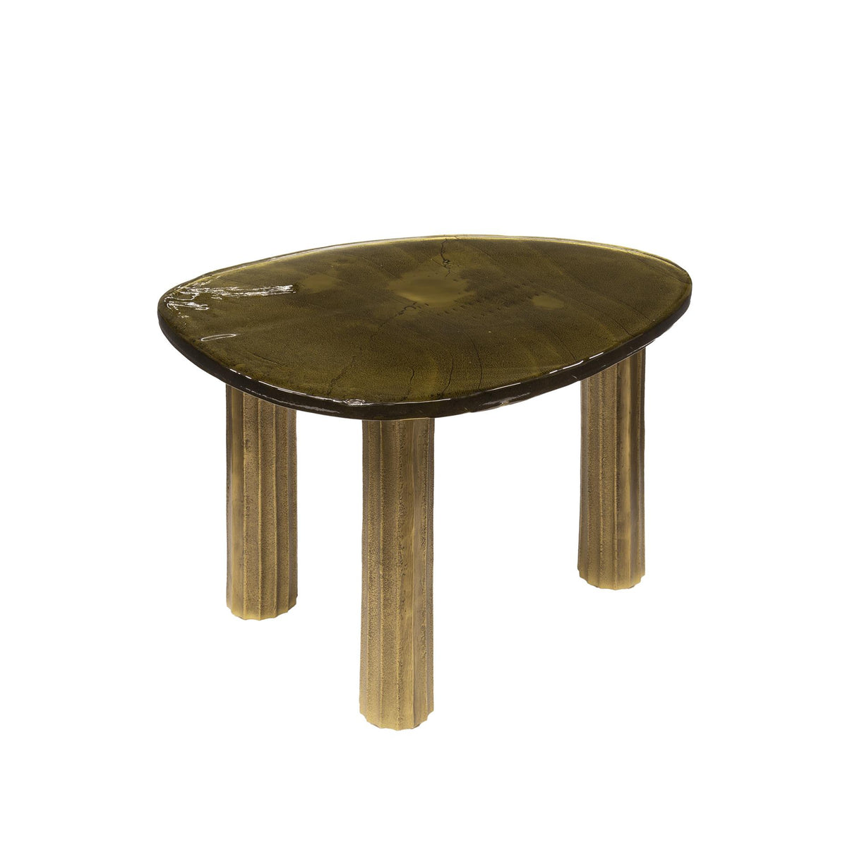 Salontafel Luna Antiek Goud 62x45x40 cm