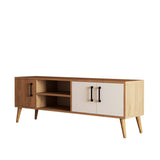 Muebles de TV Exxen Oak White Melamine 150x52x34 cm