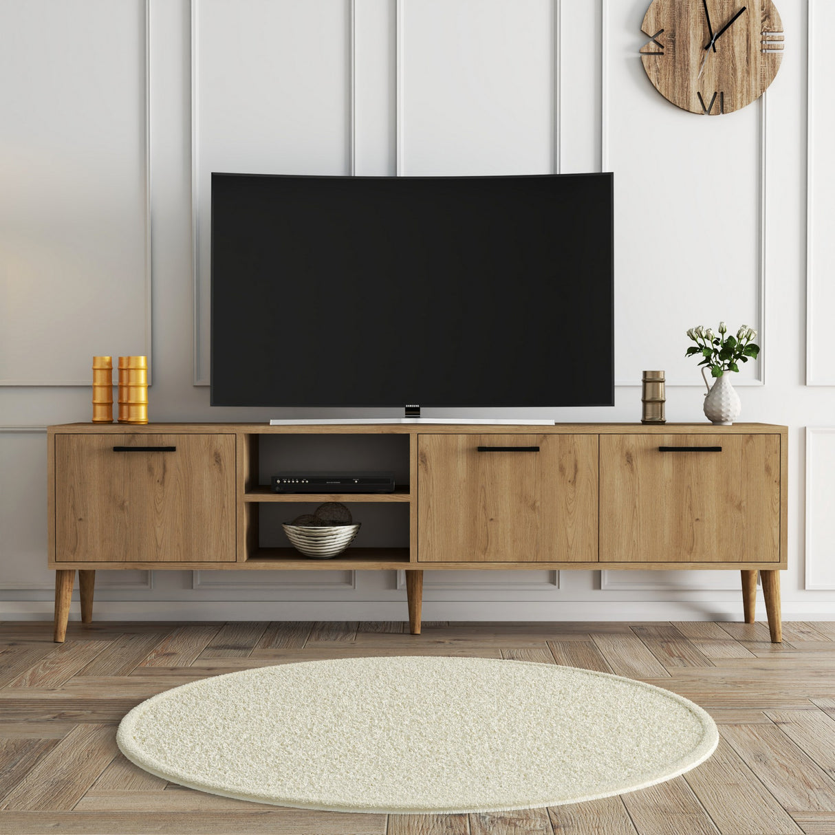 Muebles de TV Exxen Oak Melamine 180x52x35 cm