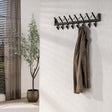 Percheros - Perchero Industrial Kym 2x8 - Angulado Metal Bronce - Dimehouse