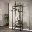 Percheros - Mueble armario Senna 70 cm Drift marrón - Dimehouse