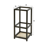 Sable Paraplubak cuadrado Drift Brown H53 cm 