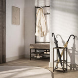 Sable Paraplubak cuadrado Drift Brown H53 cm 