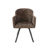 Conjunto de 2 sillas de comedor Comfortline Hoven Rich Taupe 