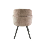 Juego de 2 sillas de comedor Luma Hoven color arena 