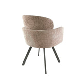 Juego de 2 sillas de comedor Luma Hoven color arena 