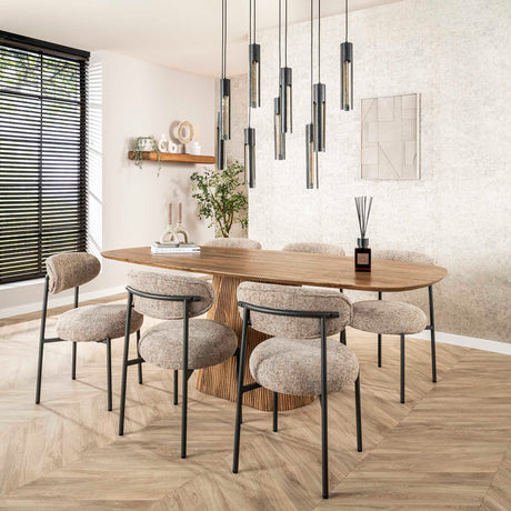 Silla de comedor Aero Tissee Cargo Tissee Tela Arena 