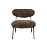 Fauteuil Juno - Stof Bruin - Compact & Comfortabel