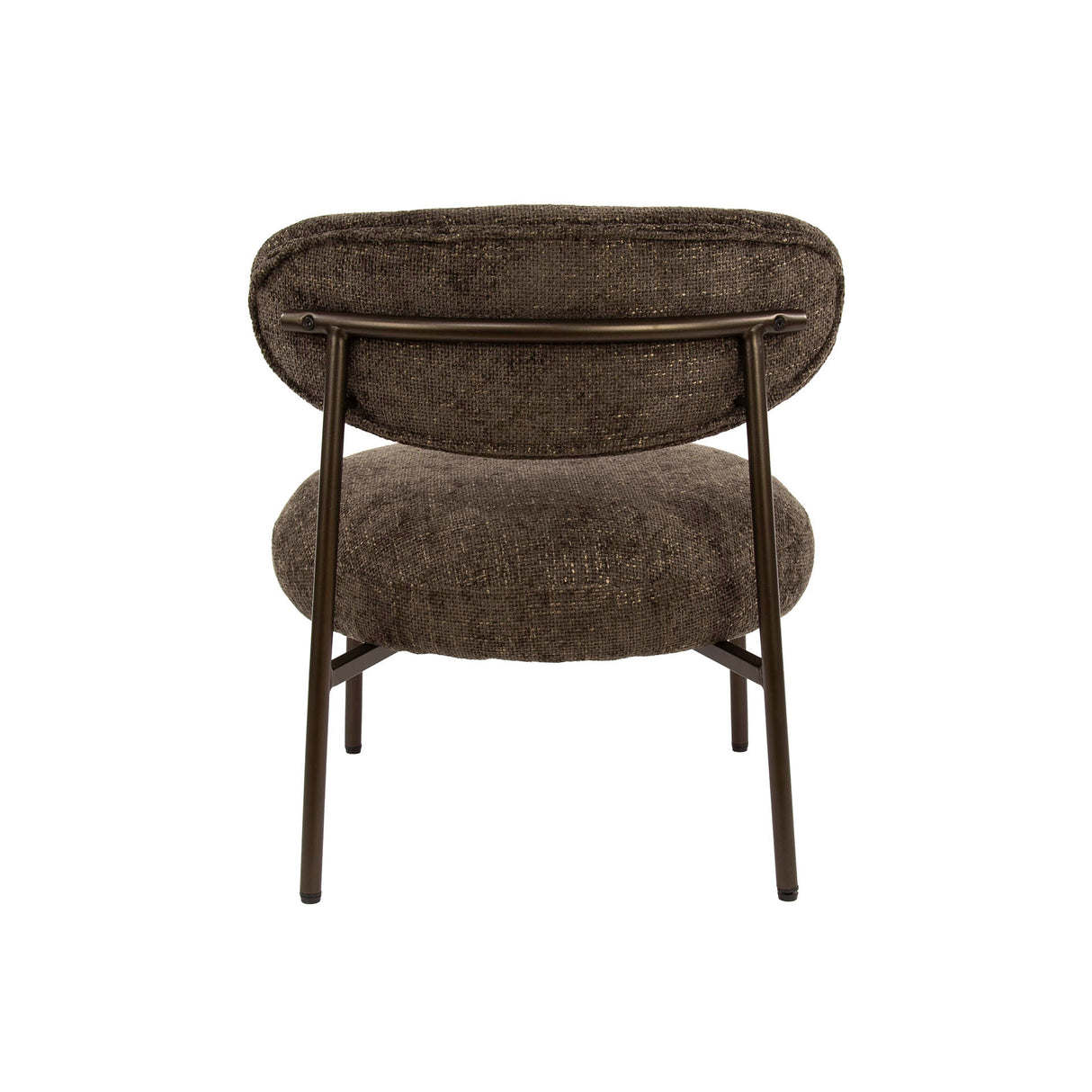 Fauteuil Juno - Stof Bruin - Compact & Comfortabel