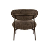 Fauteuil Juno - Stof Bruin - Compact & Comfortabel