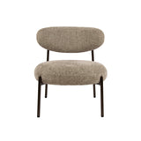 Fauteuil Nova Rond – Zandkleurige Stof