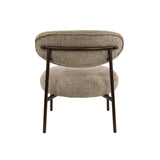 Fauteuil Nova Rond – Zandkleurige Stof