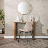 Monza Curvo Captafel Cerámica Travertino 100 cm 