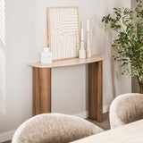 Monza Curvo Captafel Cerámica Travertino 100 cm 