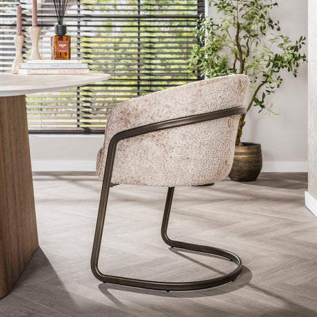 Conjunto de 2 sillas de comedor Reno Alura arena 