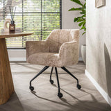 Conjunto de 2 sillas de comedor Tova Alura arena 