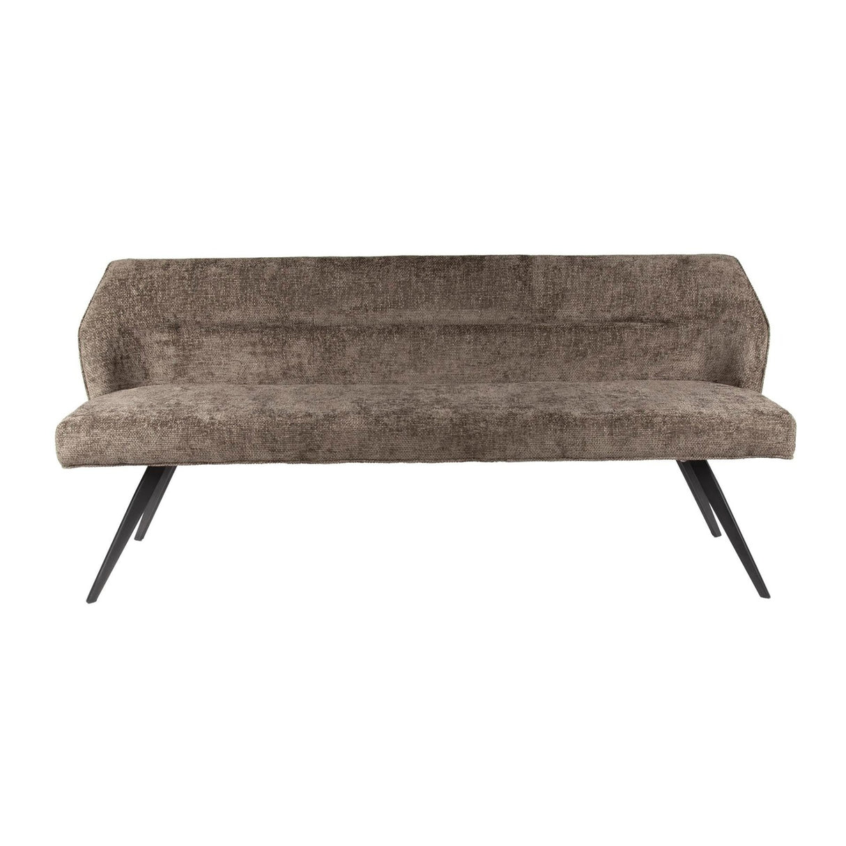 Eetkamerbank Chia Chenille Stof Rich Taupe 188 cm