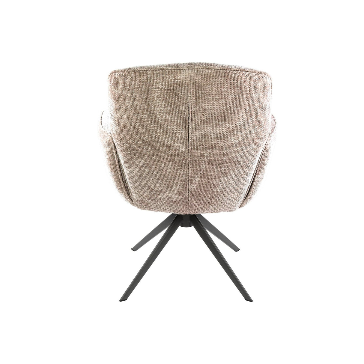 Set de 2 sillas de comedor Savona giratorias Hoven color arena 