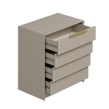 Ladekasten - Ladekast Kala Luxe Steen Melamine 72x77x45 cm - Dimehouse