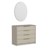 Ladekasten - Ladekast Kale Luxe Steen Melamine 100x85x45 cm - Dimehouse